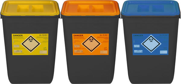  Hazardous waste containers