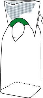 2 loops FIBC with skirt and flat bottom (image owned by Accon)