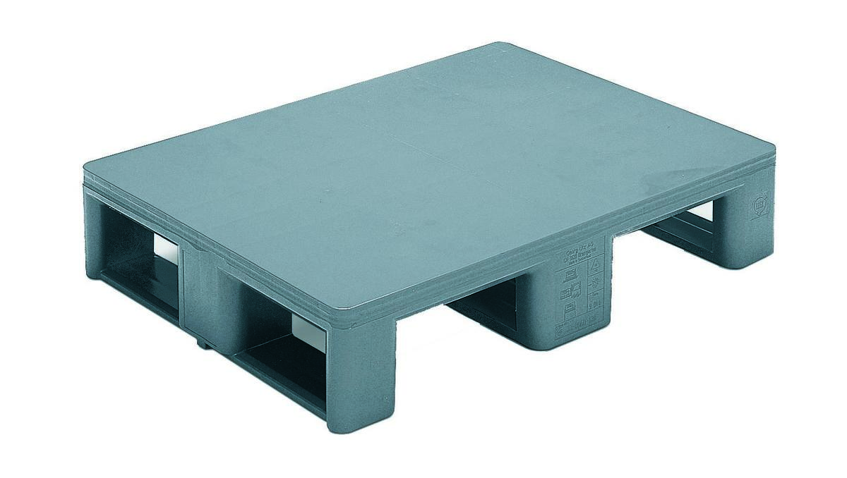 Hygienic half pallet 800x600x160 mm / Half pallets / Plastic pallets